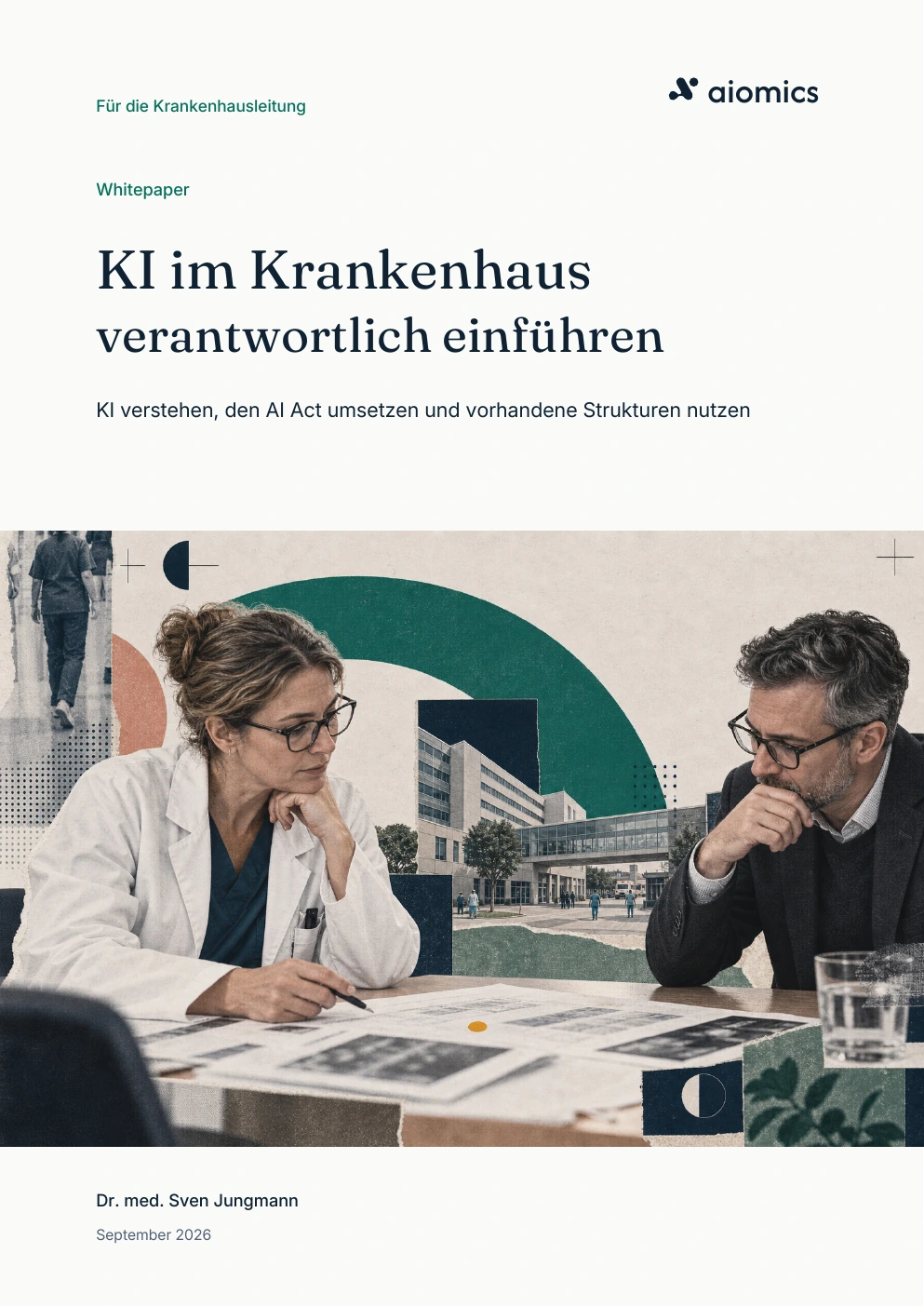 Couverture: KI im Krankenhaus verantwortlich einführen